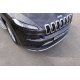Накладка решётки радиатора 12 мм ТСС для Jeep Cherokee 2014-2018