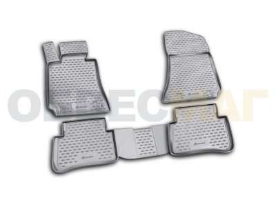 Коврики в салон полиуретан 4 штуки Element для Mercedes-Benz E-Class W212 2009-2021