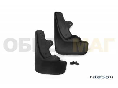 Брызговики передние 2 штуки Frosch для Peugeot 4007 2007-2013