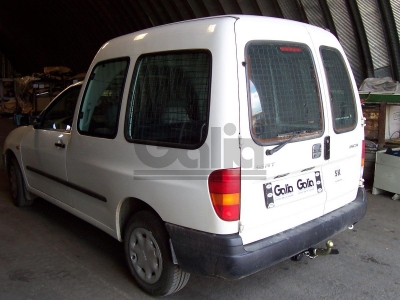 Фаркоп оцинкованный Galia шар A на фургон для Volkswagen Caddy 1995-2004