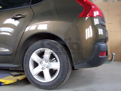 Фаркоп оцинкованный Galia шар BMA съёмный для Peugeot 3008 2009-2016