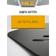 Защита картера для JAC T8 Pro 2020-н.в. 2.4 бензин MT 4WD (уст. совм. с NLZ.23.09.330) NLZ сталь, с крепежом / Джак Т8 Про