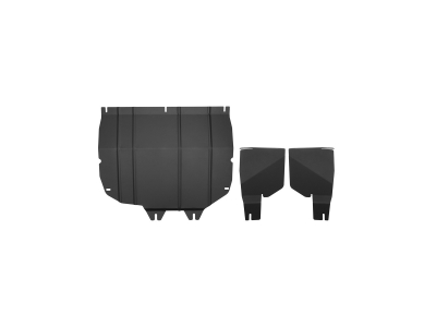 Защита картера и коробки передач для CHERY TIGGO 7 PRO MAX (2022-н.в.)/(2024-н.в.) 1,5/1,6 бен. FWD/4WD, 8 PRO (2021-) 1,6 бен./7 PRO (2020-) 1,5 бен.