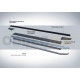 Пороги алюминиевые Rival Premium для Volkswagen Teramont 2018-2025