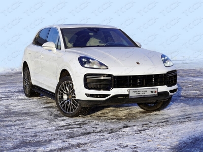 Накладка площадки левой ноги лист алюминий 4 мм ТСС для Porsche Cayenne Turbo 2018-2021