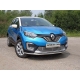Накладка решётки радиатора нижняя 16 мм ТСС для Renault Kaptur 2016-2021