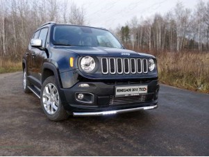 Накладка решётки радиатора нижняя 12 мм для Jeep Renegade № JEEPREN4WD15-05