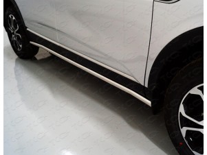 Пороги труба 42 мм для Renault Arkana № RENARK19-17