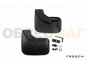 Брызговики задние Frosch 2 штуки для Ford Transit № NLF.16.60.E18