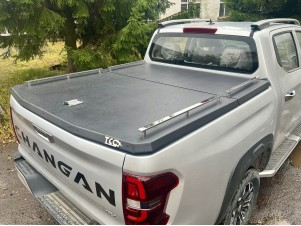Рейлинги на крышку кузова (комплект Premium) 4шт для Mitsubishi L200 2015-2018 №MITL20015-59